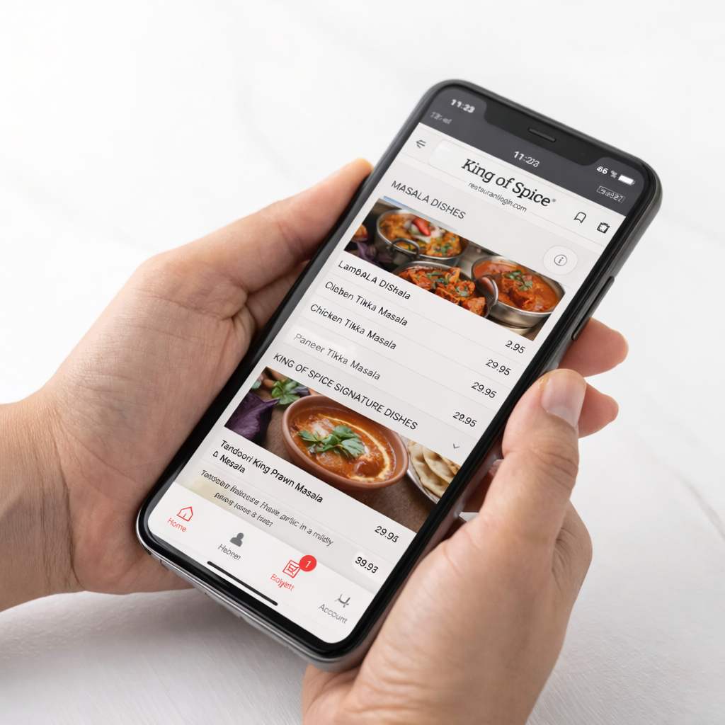 indian takeaway colchester online ordering for collection or delivery